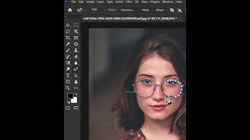 How to convert normal glasses into sunglasses in photoshop 2024