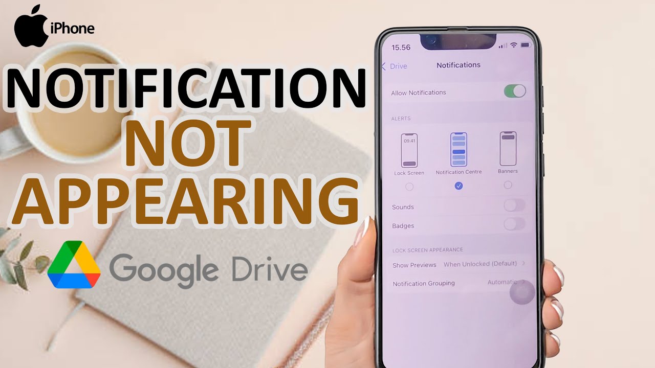 Как исправить проблему с отсутствием уведомлений в Google Диск на iPhone