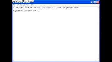 How To Script:VBS Lesson 2 "Ifs And Loops"