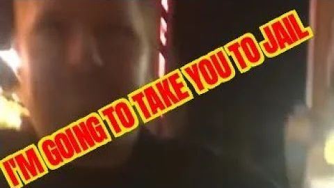 If You Cross That Line, I'm Going To Take You Jail!!