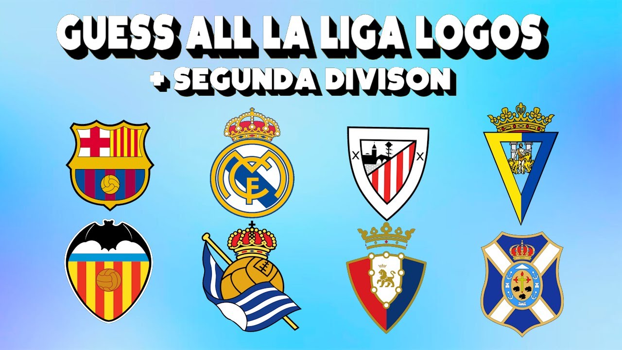 Football Logos La Liga + Segunda División