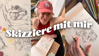 30+ hours in my sketchbook 🥵✏️