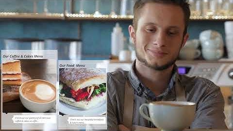 Cafe App Demo, App builder demo for Coffee Shop