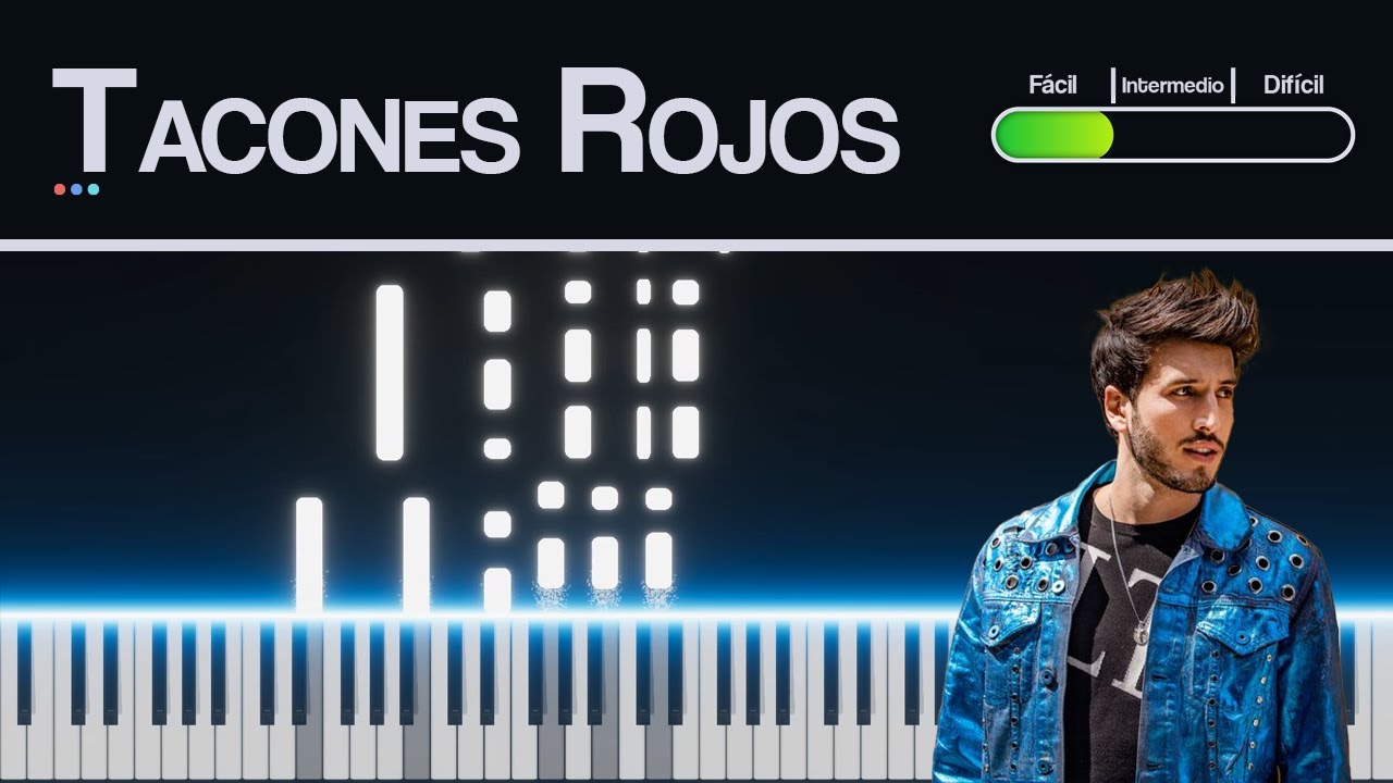 Piano Tutorial | Tacones Rojos - Sebastioan Yatra - YouTube