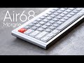 Best $90 Low-Profile Aluminum Keyboard | MogRie AIR68 Review +