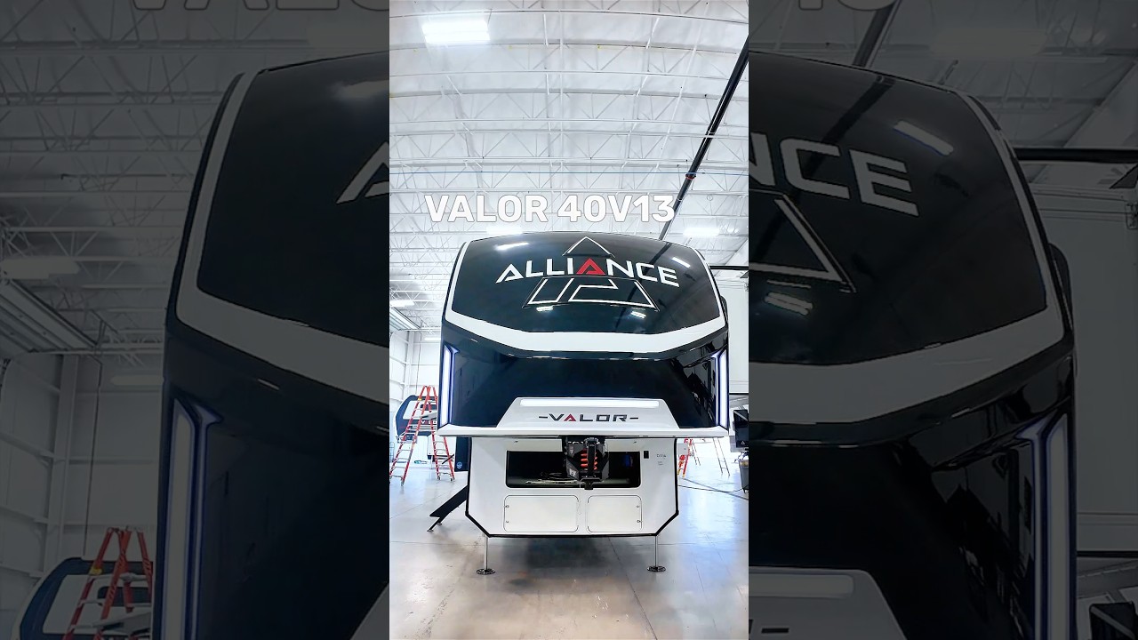 Massive 13-Foot Garage + Luxury RV! 🤯 (2026 Alliance Valor 40V13) 