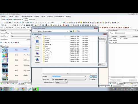 Cross Reference CSV Export with GP-Pro EX - YouTube