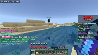Caught lacking in the wild on reset day - Minecraft Mega SMP