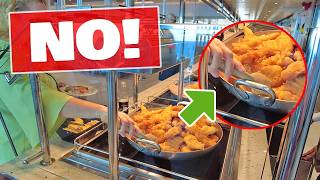 10 things you should NEVER do at a cruise ship buffet