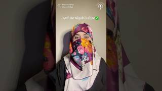 NIQAB TUTORIAL | Nour&Rabya #nourandrabya #niqab #niqabstyles #niqabtutorial #niqabi