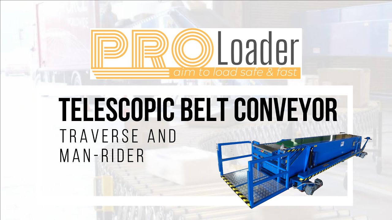 TELESCOPIC BELT CONVEYOR WITH MANRIDER AND TRAVERSE , BOOM CONVEYOR WITH MANRIDER AND TRAVERSE