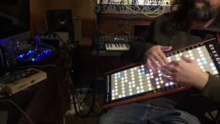 Linnstrument and Microvolt practice 5-23-20