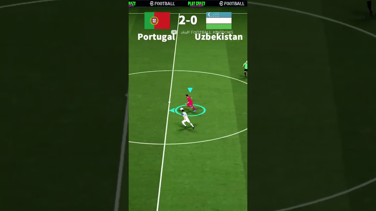Portugal vs Uzbekistan FIFA World Cup 2026 │ eFootball Mobile 2026