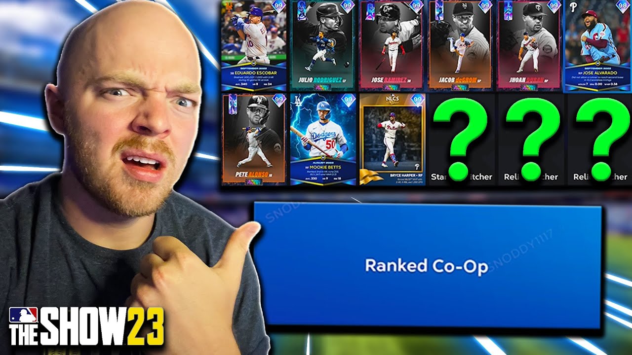I TRIED RANKED SEASONS CO-OP IN MLB THE SHOW 23 TECH TEST! THIS GAME MODE IS BROKEN!