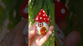 Diy Mushroom House Mini Home Decor Fevicryl Hobby Ideas India