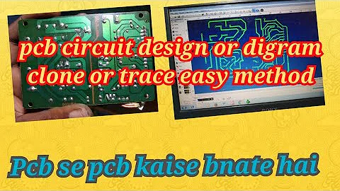 This video will show you how to clone pcb print.