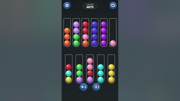 Ball Sort by Infinite Joy: Levels 4074, 4075