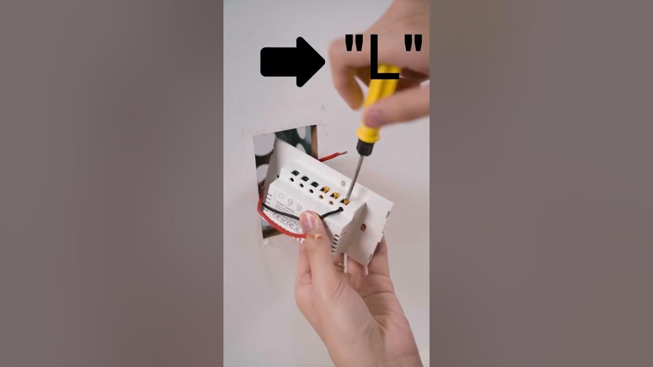 tuya wifi smart switch without neutral wire| installation&setup - YouTube