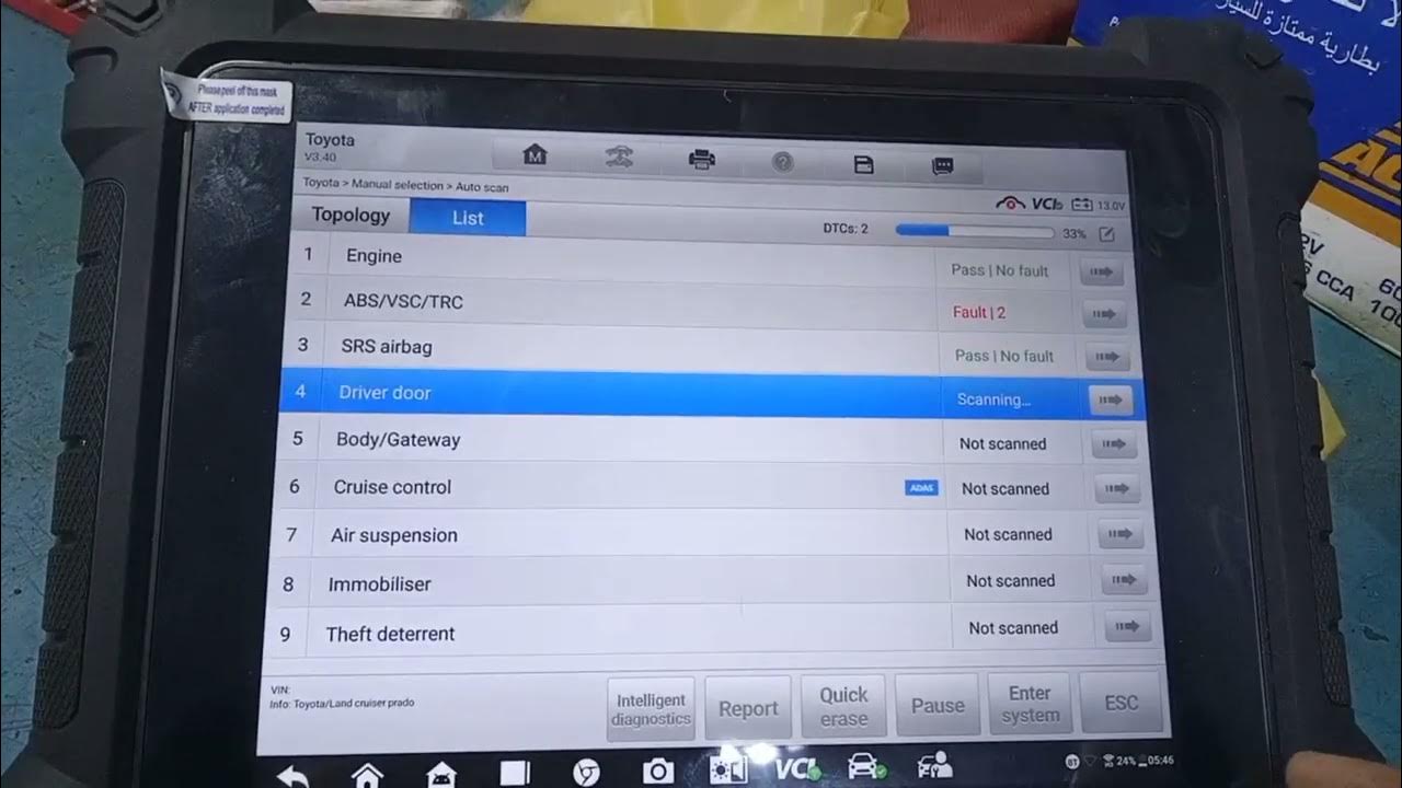 TOYOTA PARADO/C1249/ stop Lamp Circuit open YouTube