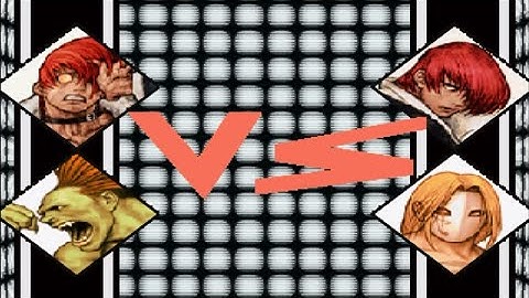 [ePSXe] Orochi Iori & Blanka vs Iori & Vega (Capcom vs SNK Millennium Fight 2000 Pro)