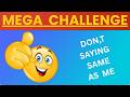 Avoid Saying The Same Thing As Me 🤔🧠 Don't Say The Same Word Challenge 24