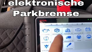 Das Autel MaxiPRO MP808 🛠 Elektronische Parkbremse Grundstellung