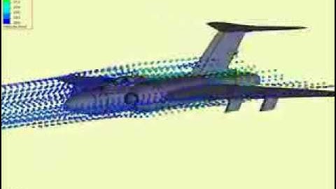 Airplane Wing SolidWorks CFD