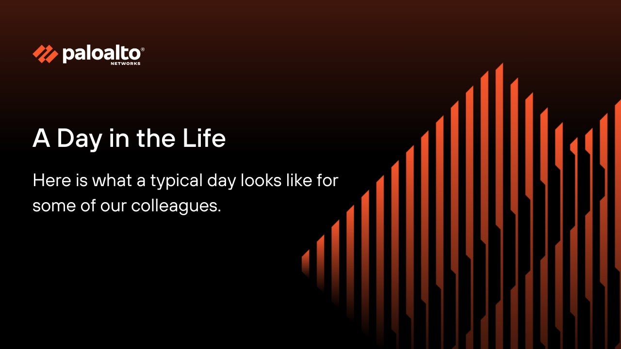 A Day In The Life at Palo Alto Networks - YouTube