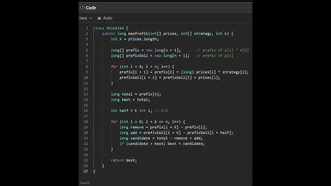 3652 Best Time to Buy and Sell Stock using Strategy