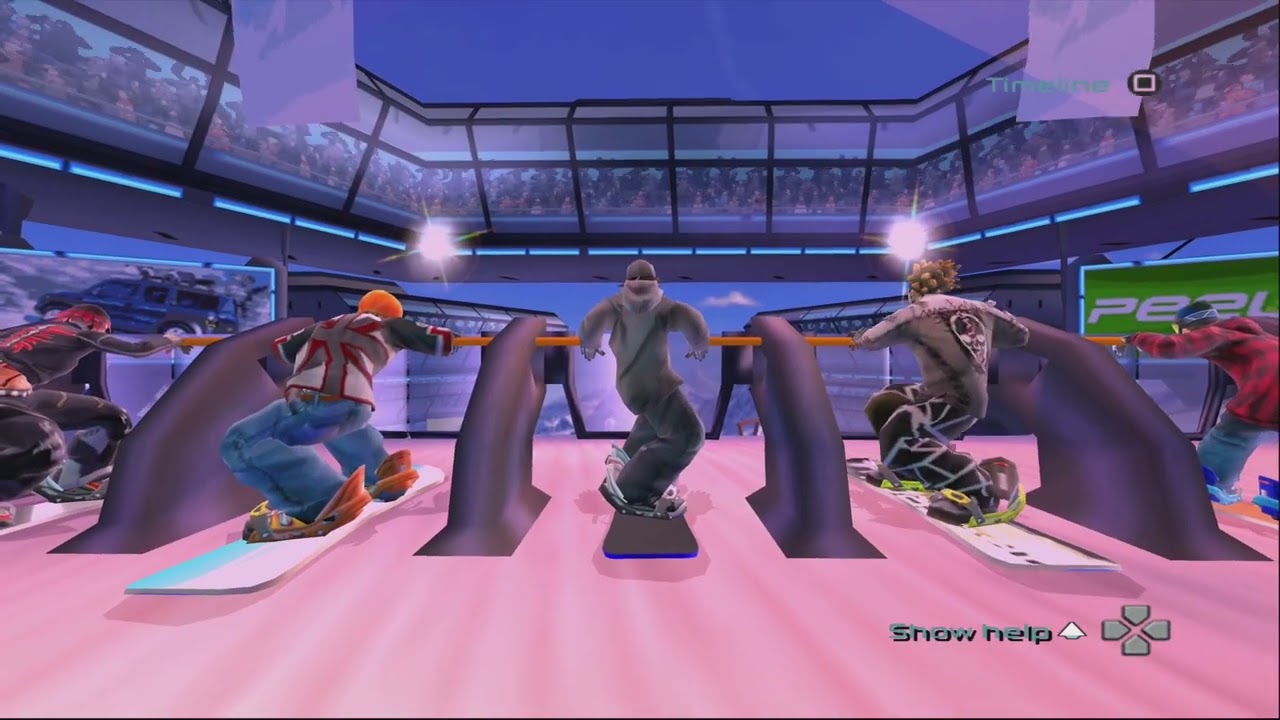 SSX 3 - Snow Jam 2:04 (Clean) (Segmented Run)