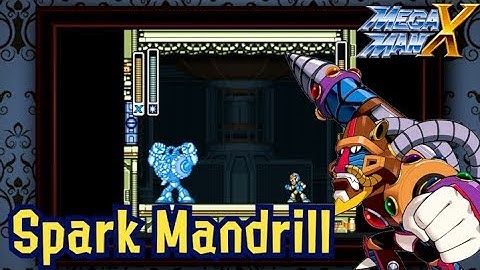 Mega Man X - Spark Mandrill stage walkthrough
