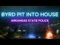 Trooper Byrd Helps FBI | PITS Car Into House After Rainy Pursuit | Arkansas State Police