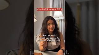 How Nandini Aggarwal Cracked CA at Just 19 ! #shorts#motivation