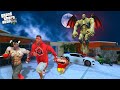 Evil abomination attack evil jin and franklin in gta 5 horror mod  shinchan and chop