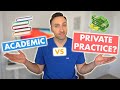 How Much Doctors Make - Academic vs Private Practice