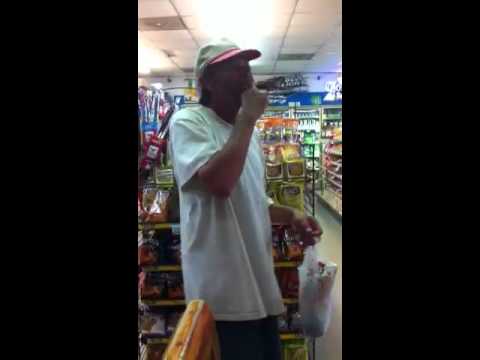 Crazy Erney The Rapper at Sunny Food Express