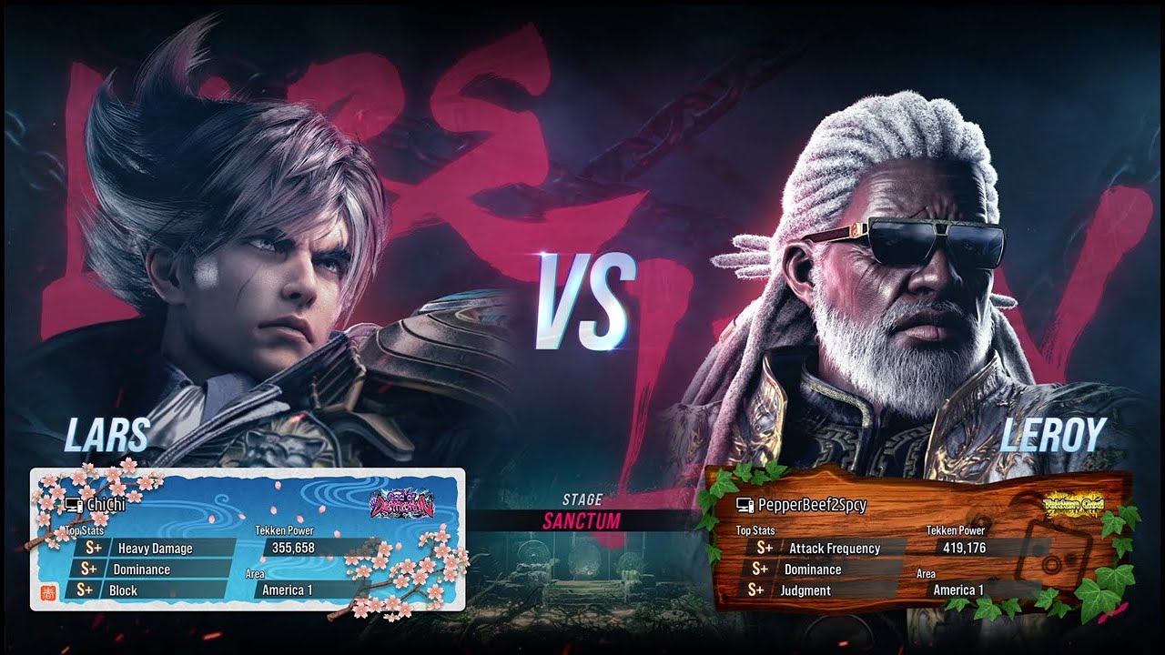 Tekken 8 Gameplay: Lars Vs. Leroy - ChiChi Vs. PepperBeef2Spicy