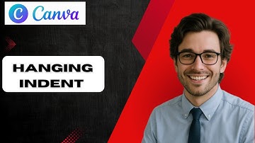 How to Do a Hanging Indent in Canva  (full guide)