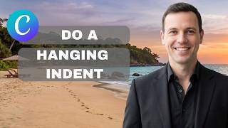 How to Do a Hanging Indent in Canva  (full guide) Hanging Indent On Canvas