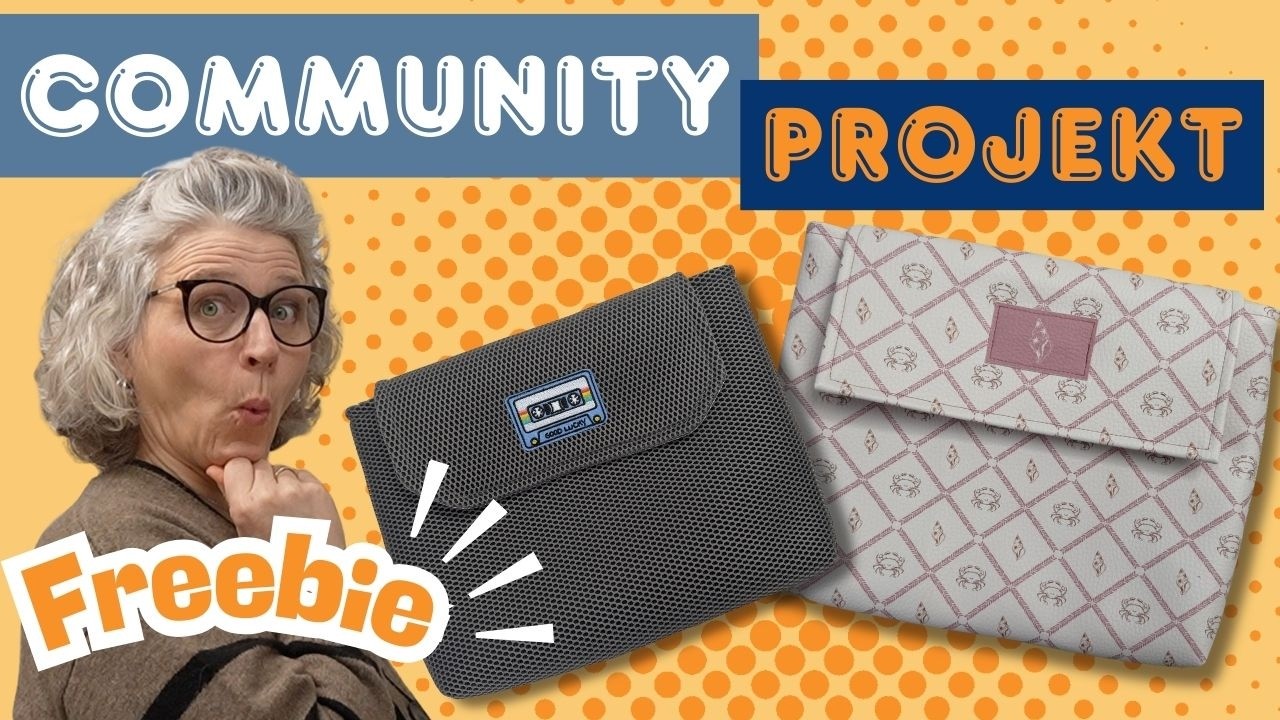 Notebook Täschchen Elvira💖schnell genäht & absolut anfängertauglich