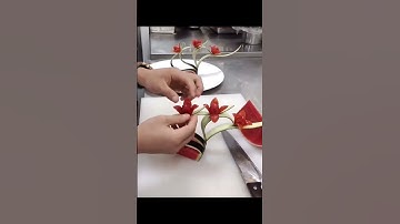 Cắt trái cây nghệ thuật #cattiaraucu #amthuc #cattiahoaqua