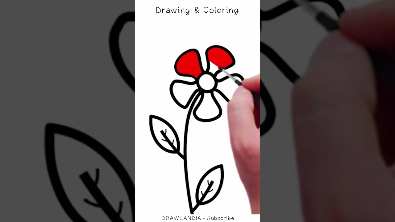 Flower Coloring for Kids | Fun and Creative Activity for Children