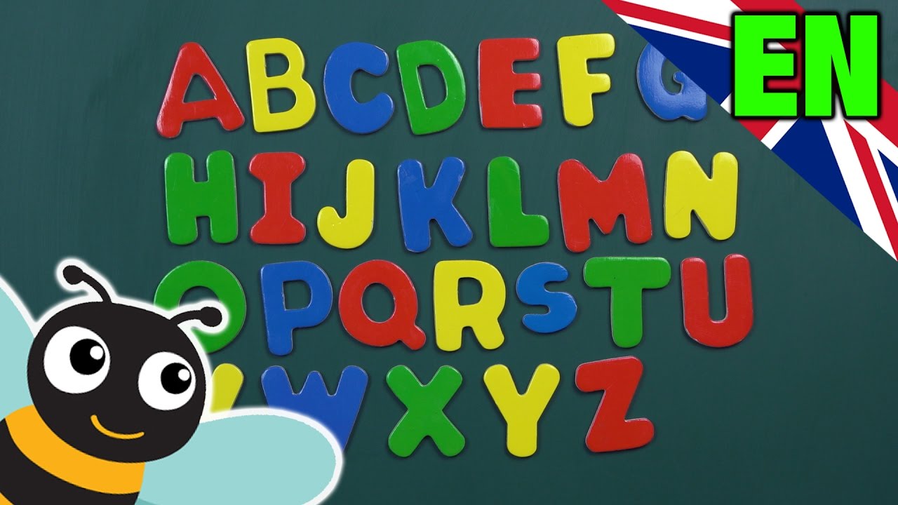 Learning Letters Alphabet for Kids Children Preschoolers English - YouTube