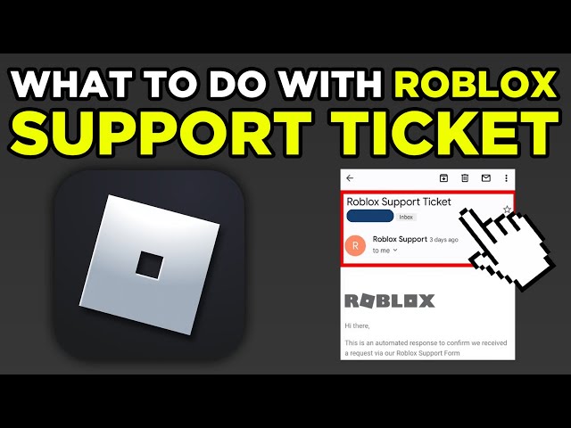 onde colocar o ticket suporte roblox｜TikTok Search