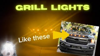 How To Install GRILL LIGHTS On Your Car (With Engineering Diagram| PART 1