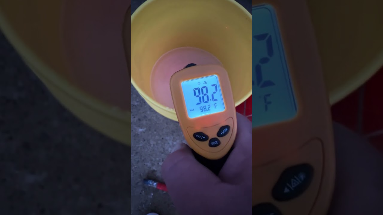 How hot does sodium hydroxide get?