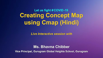 Webinar on  ICT Tools : Creating Concept Map using Cmap (Hindi)