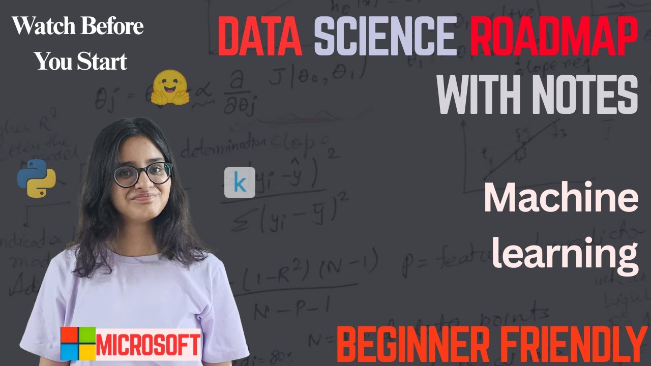 Data Science Roadmap with Resources & Notes 📚 | Everything You Need to ...