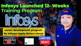 Infosys Launches 12-Week Free Career Development Program 2024 | Pragati Path Training | Apply Now!
