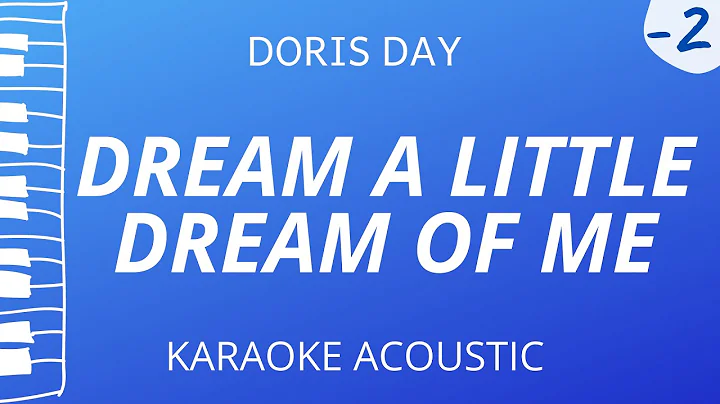 Dream A Little Dream Of Me - Doris Day (Karaoke Ac...